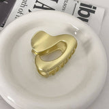 IRREGULAR METAL HAIR CLAW TRENDY HIGH PONY CLIP_CWAHA0288