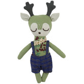 HAND EMBROIDERED RASPBERRY DEER PLUSH TOY DOLL_CWMM6052