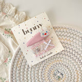 Fabric Flower Hair Clip Elegant Side Bang Pin_Cwaha08325