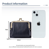 MINI LEATHER TRI FOLD PURSE LARGE CAPACITY_CUAB00379