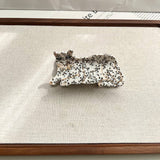 CARTOON LEOPARD HAIR CLAW ACETATE ANIMAL CLIP_CWAHA5760