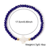 CROSS COLORED CRYSTAL HANDMADE BRACELET_CWMM3819