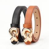 Cwabe0935_Fashion Snap Knotted Belt