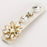 FRENCH RHINESTONE HAIRPIN LUXURY SIDE BANGS CLIP_CWAHA1774
