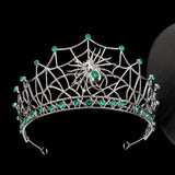 SPIDER WEB HAIR ACCESSORIES HALLOWEEN CROWN TIARAS_CWMM2008
