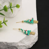 CHRISTMAS COLLECTION NATURAL PEARL EARRINGS_CWAJE3821