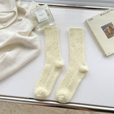 Women Winter Thickened Socks With Dot Yarn_Cwms0878