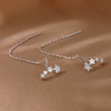 STAR SIMPLE FASHION LONG TASSEL EARRINGS_CWAJE2004