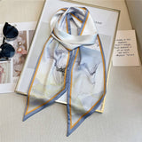 IMITATION SILK RIBBON BEVEL WIDE COLLAR HEAD SCARF_CWASC1529