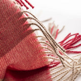 MELANGE PLAID SCARF SOFT FAUX CASHMERE FALL WRAP_CWASC1004