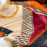 FRENCH STYLE LONG SATIN SCARF FOR FALL LAYERING_CWASC0533