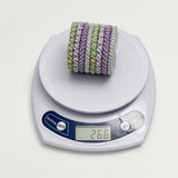 BOXED SMALL FRESH MIXED COLOR HAIR TIE 8 PIECE SET_CWAHA2438