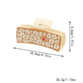 Vintage Dark Leather Vintage Dark Leather Hairclip_Cwasc1617