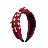 DIAMOND AND PEARL WIDE HEADBAND_CWAHA2137