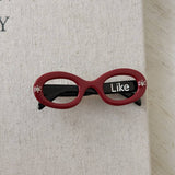 Hollow Sunglasses Acetate Hair Clip Minimalist_Cwaha07768