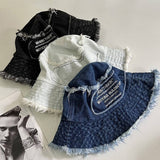 ALL MATCH WASHED LETTER EMBROIDERED BUCKET HAT_CWAB2850