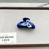 COLORFUL BOW ACETATE CLAW CLIP Y2K HAIR ACCESSORY_CWAHA5817