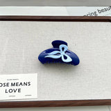COLORFUL BOW ACETATE CLAW CLIP Y2K HAIR ACCESSORY_CWAHA5817