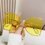 LARGE FRAME SUNGLASSES WITH PEARLS ANTI UV_CWASG0343
