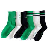 2024 NEW LETTER EMBROIDERY MIDDLE SOCKS_CWMS0918