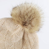 NEW SOLID COLOR WOOL KNITTED WARM THREE PIECE SUIT_CWMM2776