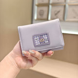 Cute Cartoon Mini 3-Fold Wallet For Students_Cwab06270