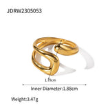 CLASSIC HOLLOW IRREGULAR HIGH END RING_CWAJE1375