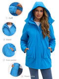 Windproof And Warm Long Hiking Jacket