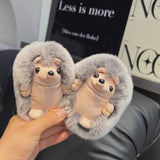 CUTE LITTLE HEDGEHOG CAR KEYCHAIN BAG PENDANT_CWMM2504