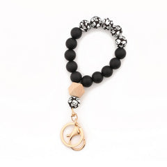 SILICONE WOOD BEAD BRACELET GIFT FOR WOMEN_CWMM7013