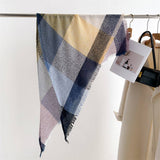 COLORFUL PLAID TASSEL SCARF FOR FALL WINTER_CWASC2764