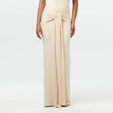 Solid Sleeveless Bodycon Dress With Waist Tie