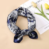NEW RETRO SUN PROTECTION SILK SCARF HEADBAND_CWASC0819