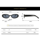 Oval Hip-Hop Retro Small-Frame Sunglasses Women_Cwasg0249