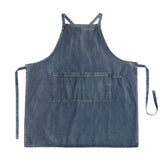 COTTON CANVAS DENIM APRONS WITH POCKETS VINTAGE_CWMM3288