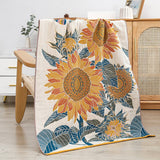 HOUSEHOLD QUICK DRYING SUNFLOWER BATH TOWEL_CWMM1615