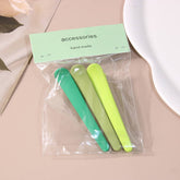 3PCS NO CREASE HAIR CLIPS SET MATTE DUCKBILL PINS_CWAHA1045