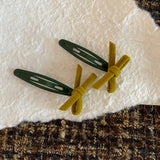 Velvet Bow Hair Clip Sweet Bb Bangs Hairpin_Cwaha08015