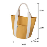 CANVAS LUNCH TOTE BAG FOR WORK OR SCHOOL_CWAB5598