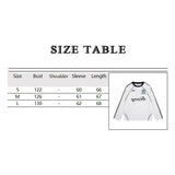 Vintage Embroidered Monogram Crew Neck Hoodie