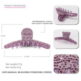 FASHION LARGE DIAMOND SHARK CLIP HAIRPIN_CWAHA4265