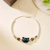 2024 NEW BRAIDED BLACK CAT BRACELET_CWAJE2428