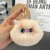 CUTE PLUSH KITTEN CAR KEYCHAIN PENDANT GIFT_CWMM2497