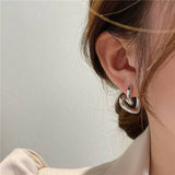 Valentines Day High-End Heart Earrings For Women