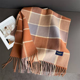 Vintage Soft Cashmere Feel Tassel Winter Scarf_Cwasc03236