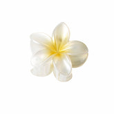 PEARLESCENT FLOWER HAIR CLAW GRADIENT CHIC CLIP_CWAHA1044