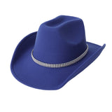 FELT WESTERN COWBOY HAT FOR MUSIC PARTY NIGHTS_CWAH3632
