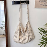 Cwab5810_Summer Lace Art Large Capacity Thin Underarm Bag