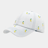 Denim Mango Embroidered Baseball Cap Unisex_Cwah04664