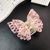 INK STYLE HOLLOW BUTTERFLY HAIR CLAW FAIRY CLIP_CWAHA1582